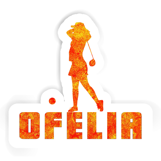 Ofelia Sticker Golfer Gift package Image