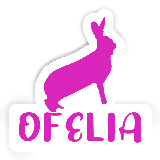Sticker Hase Ofelia Notebook Image