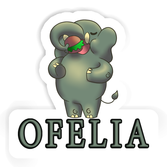 Ofelia Sticker Hamburger Notebook Image