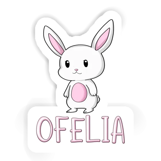 Autocollant Ofelia Lapin Autocollant Ofelia Lapin Image