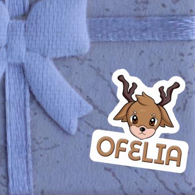 Autocollant Cerf Ofelia Notebook Image