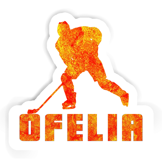 Autocollant Joueur de hockey Ofelia Gift package Image