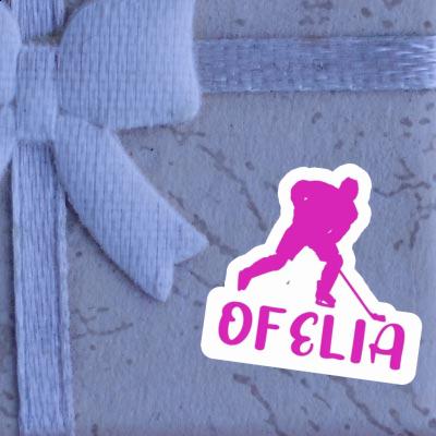 Autocollant Ofelia Joueuse de hockey Image