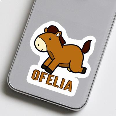 Autocollant Ofelia Cheval Image