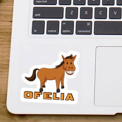 Autocollant Ofelia Cheval Laptop Image