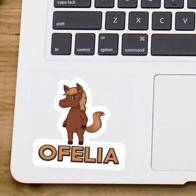 Aufkleber Ofelia Pferd Notebook Image