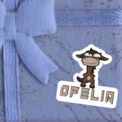 Sticker Ofelia Standing Horse Gift package Image