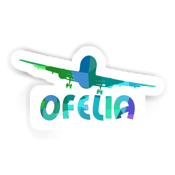 Airplane Sticker Ofelia Notebook Airplane Sticker Ofelia Gift package Image