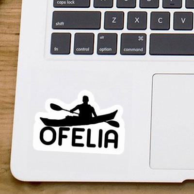 Ofelia Sticker Kayaker Notebook Image