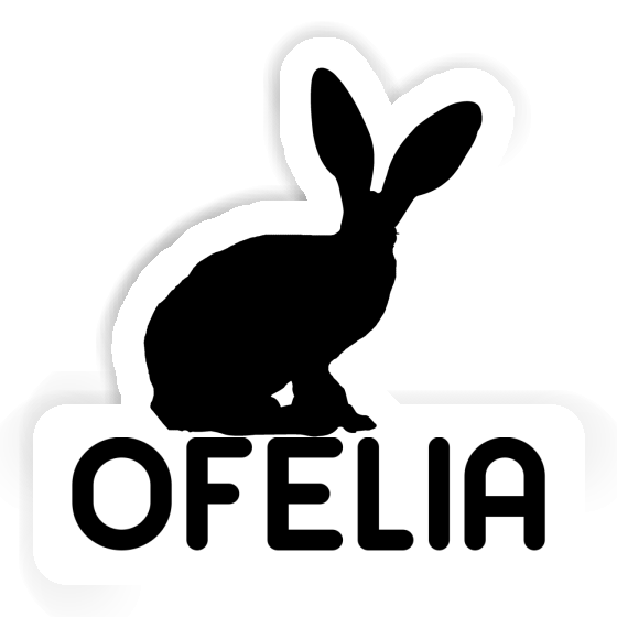 Autocollant Ofelia Lapin Laptop Image