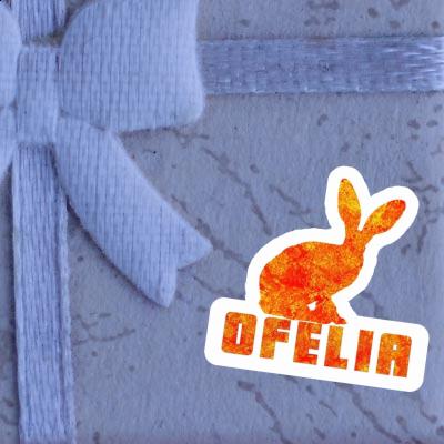 Autocollant Ofelia Lapin Laptop Image