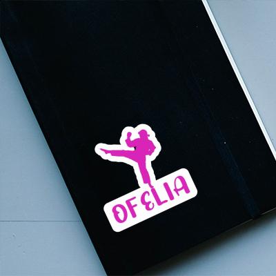 Karateka Aufkleber Ofelia Notebook Karateka Aufkleber Ofelia Notebook Image