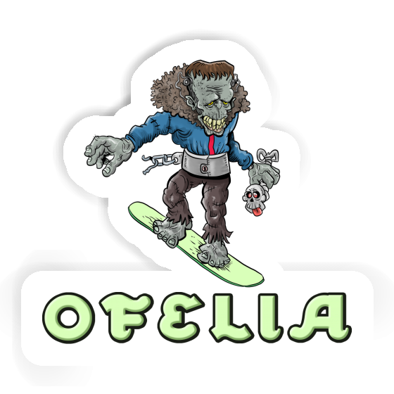 Ofelia Sticker Snowboarder Gift package Image