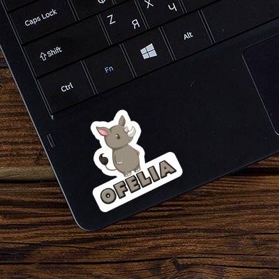 Ofelia Sticker Rhino Notebook Ofelia Sticker Rhino Gift package Image