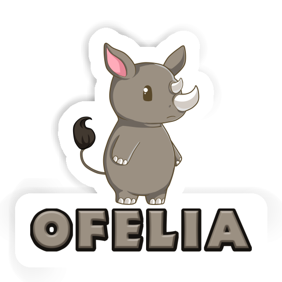 Ofelia Sticker Rhino Gift package Image