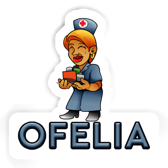 Sticker Krankenschwester Ofelia Notebook Sticker Krankenschwester Ofelia Gift package Image