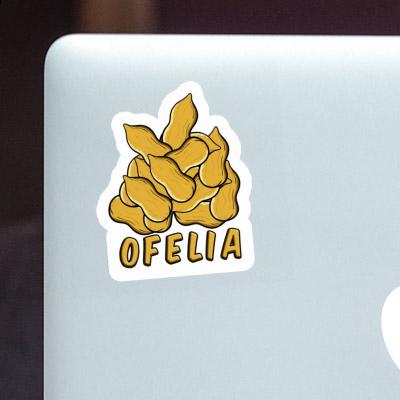 Autocollant Ofelia Noix Notebook Image