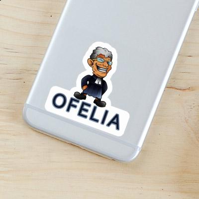 Autocollant Prêtre Ofelia Laptop Image