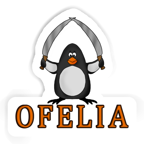 Autocollant Pingouin de combat Ofelia Gift package Image