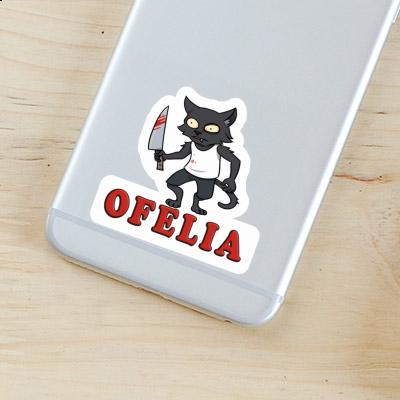 Ofelia Aufkleber Psycho-Katze Notebook Ofelia Aufkleber Psycho-Katze Notebook Image