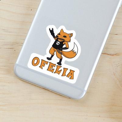 Sticker Ofelia Rocker Fox Notebook Sticker Ofelia Rocker Fox Gift package Image
