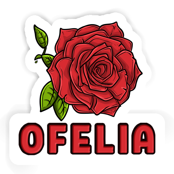 Sticker Rose blossom Ofelia Sticker Rose blossom Ofelia Image