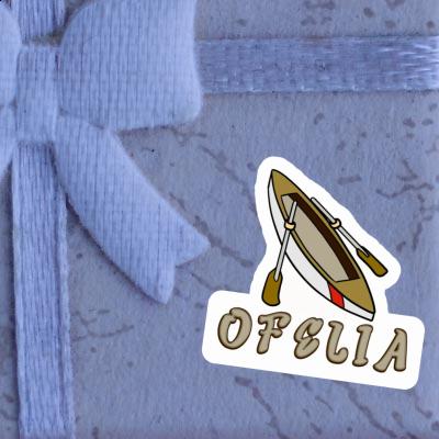 Autocollant Bateau à rames Ofelia Notebook Image