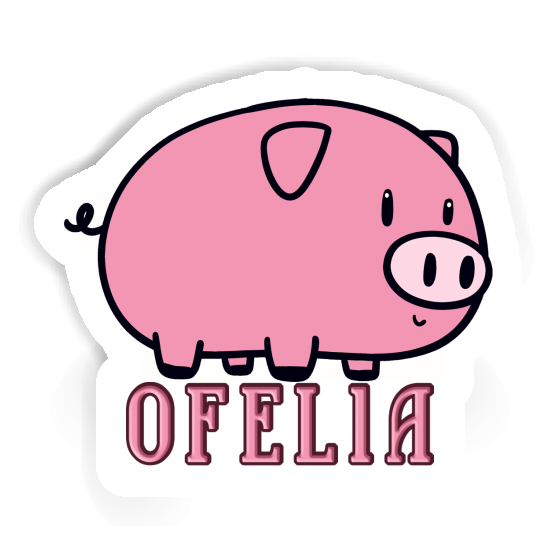 Ofelia Sticker Pig Gift package Image