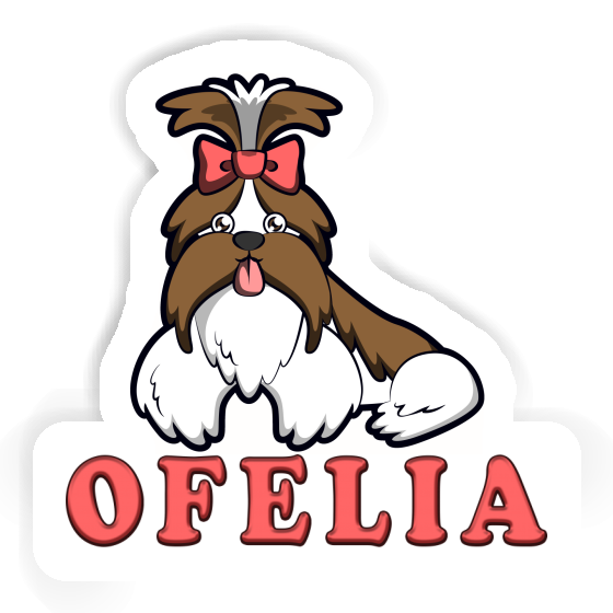 Autocollant Shih Tzu Ofelia Image