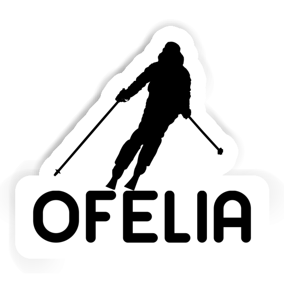 Ofelia Sticker Skifahrerin Laptop Ofelia Sticker Skifahrerin Laptop Image