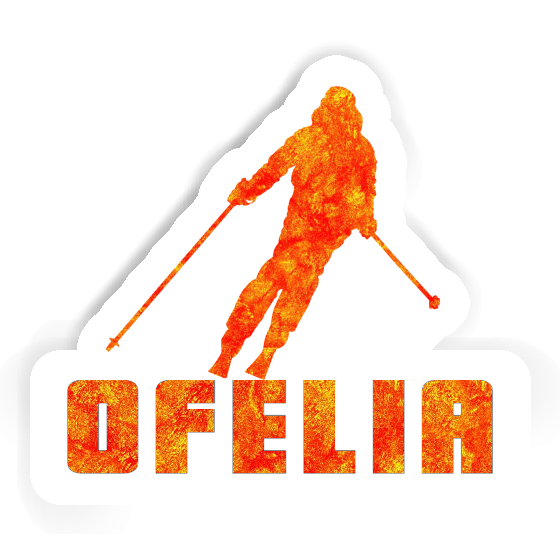 Skifahrerin Sticker Ofelia Skifahrerin Sticker Ofelia Image