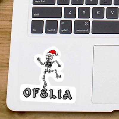 Ofelia Autocollant Squelette de Noël Laptop Ofelia Autocollant Squelette de Noël Laptop Image