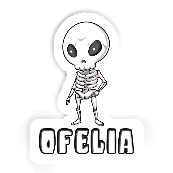 Autocollant Squelette Ofelia Image