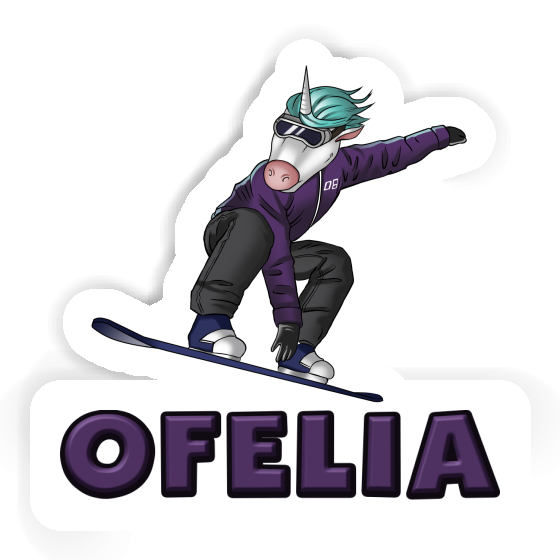 Snowboarderin Sticker Ofelia Notebook Snowboarderin Sticker Ofelia Gift package Image