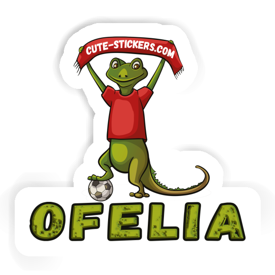 Aufkleber Ofelia Eidechse Gift package Image