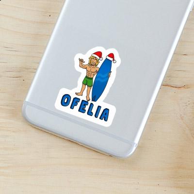 Sticker Surfer Ofelia Notebook Image