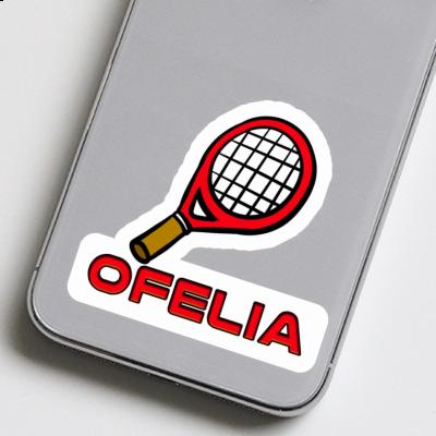 Tennisschläger Aufkleber Ofelia Tennisschläger Aufkleber Ofelia Image