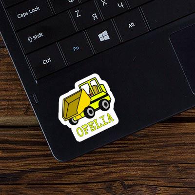 Front Tipper Sticker Ofelia Notebook Front Tipper Sticker Ofelia Gift package Image