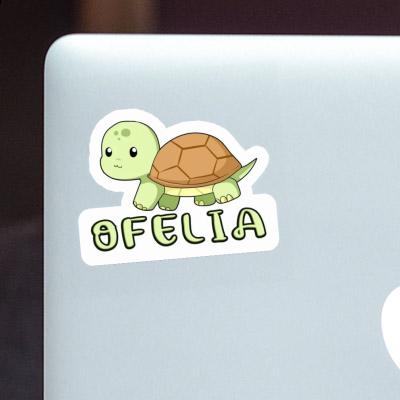 Autocollant Tortue Ofelia Laptop Autocollant Tortue Ofelia Laptop Image