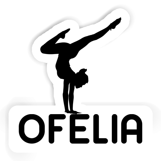 Ofelia Aufkleber Yoga-Frau Image