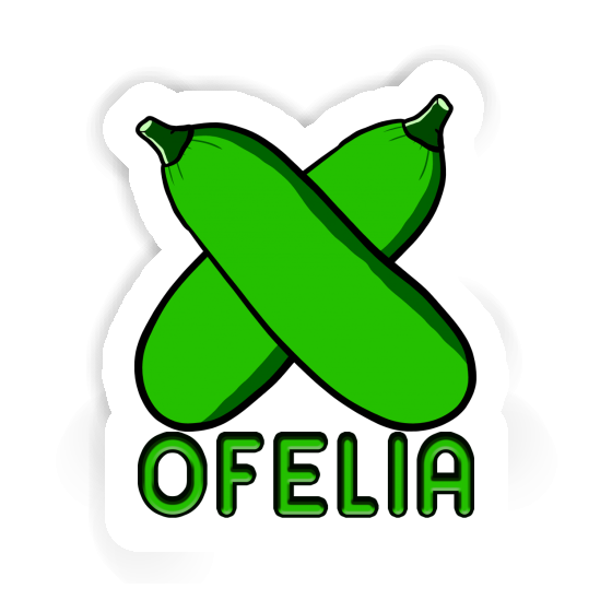 Autocollant Courgette Ofelia Laptop Autocollant Courgette Ofelia Laptop Image