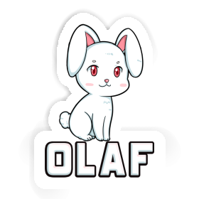 Aufkleber Osterhase Olaf Image