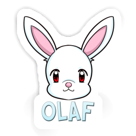 Olaf Aufkleber Hase Image