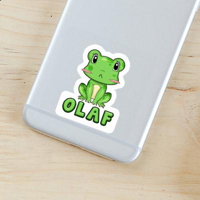 Frosch Aufkleber Olaf Notebook Frosch Aufkleber Olaf Gift package Image