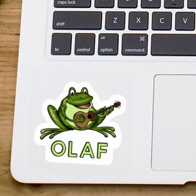 Olaf Sticker Frog Notebook Olaf Sticker Frog Gift package Image
