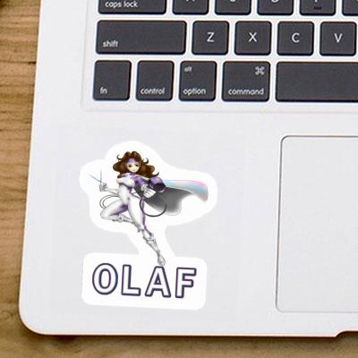 Aufkleber Frisörin Olaf Aufkleber Frisörin Olaf Image