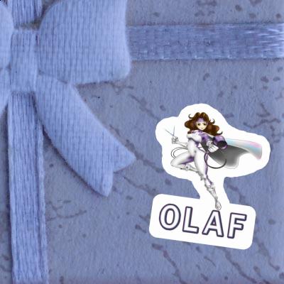 Aufkleber Frisörin Olaf Notebook Aufkleber Frisörin Olaf Gift package Image