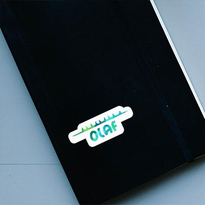 Olaf Sticker Rowboat Notebook Olaf Sticker Rowboat Notebook Image