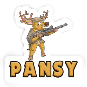 Sticker Pansy Hunter Image