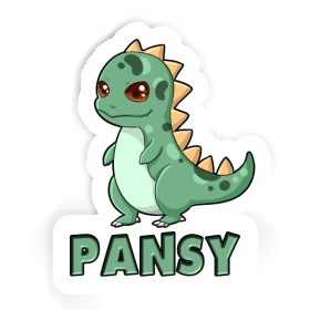 Sticker Dino Pansy Image